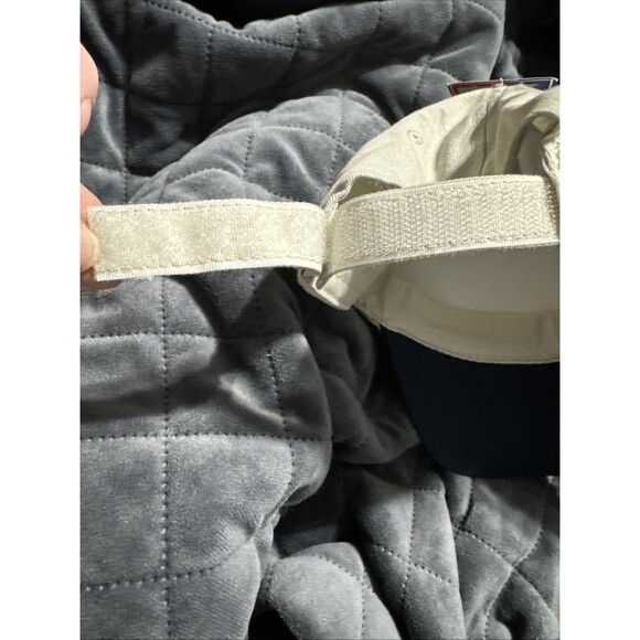 Alaska Men The Last Frontier Embroidered Cap/Hat 100% Cotton Size Large Tan/Blue - Picture 6 of 6